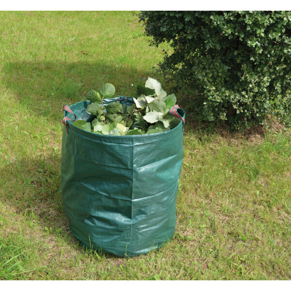 BRÜDER MANNESMANN Gartensack, 272 Liter, Polypropylen, grün