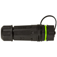 LogiLink LWL Kupplung mit Schutzkappe Kabelmuffe, LC-Duplex