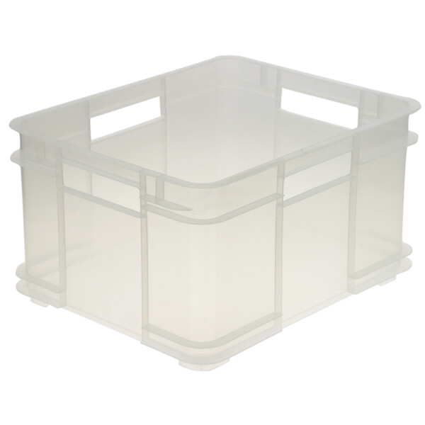 keeeper Aufbewahrungsbox Euro-Box XL "bruno", 28 Liter, grau