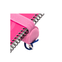 Oxford Schlamper-Rolle, Polyester, rund, klein, rosa