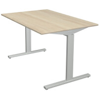 kerkmann Schreibtisch Form 2, (B)1.600 mm, anthrazit