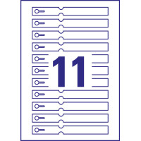 AVERY Zweckform Anhänger-Schlaufe, Folie, 160 x 17...