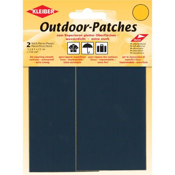 KLEIBER Outdoor-Patches, selbstklebend, 65 x 120 mm