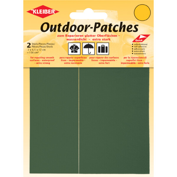 KLEIBER Outdoor-Patches, selbstklebend, 65 x 120 mm