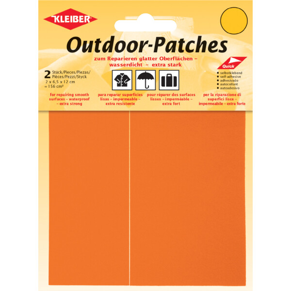 KLEIBER Outdoor-Patches, selbstklebend, 65 x 120 mm