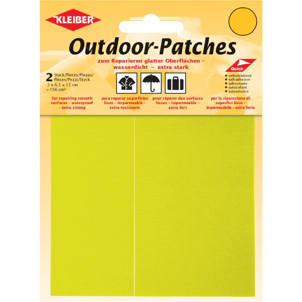 KLEIBER Outdoor-Patches, selbstklebend, 65 x 120 mm