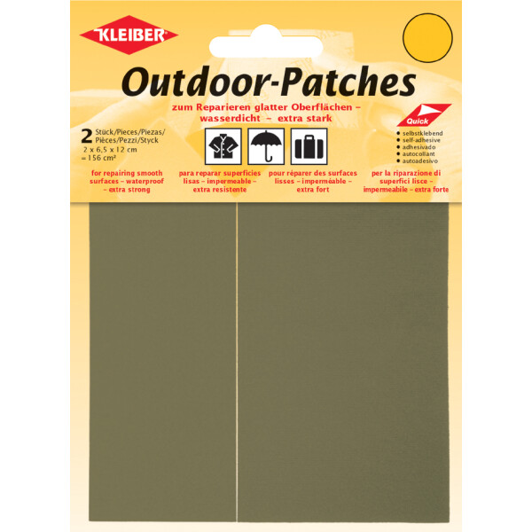 KLEIBER Outdoor-Patches, selbstklebend, 65 x 120 mm