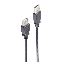 shiverpeaks BASIC-S USB 2.0 Verlängerungskabel, 0,3 m