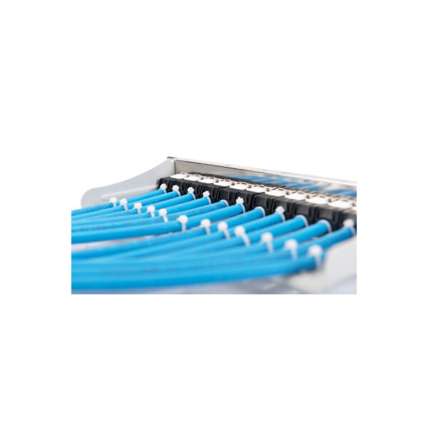 DIGITUS 10" Modular Patch Panel, 12 Ports, lichtgrau