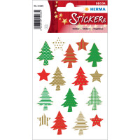 HERMA Weihnachts-Sticker DECOR "Christbaumkugeln"