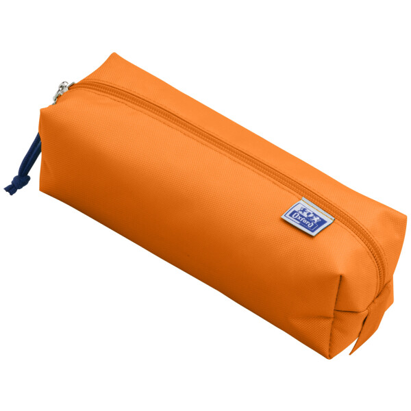 Oxford Schlamper-Etui, Polyester, rechteckig, groß, orange