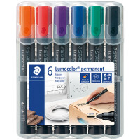 STAEDTLER Lumocolor Permanent-Marker 352, 4er Etui