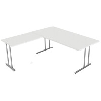 kerkmann Schreibtisch Start Up mit Anbau, (B)1.600 mm, ahorn