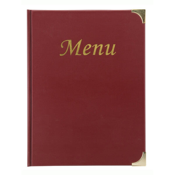 Securit Speisekarten-Mappe BASIC, A5, weinrot