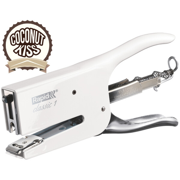 Rapid Heftzange Classic K1 Retro Magic Black, schwarz