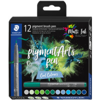 STAEDTLER Fasermaler pigment brush pen "Basic...