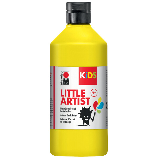 Marabu KiDS Bastelfarbe Little Artist, 500 ml, gelb