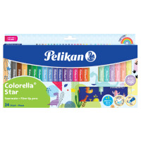 Pelikan Fasermaler colorella star, 18+6 Kartonetui