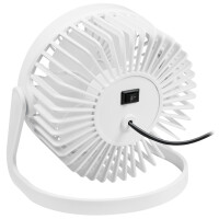 LogiLink USB-Schreibtisch-Ventilator, 30 dB, weiß