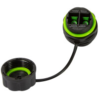 LogiLink LWL Kupplung mit Schutzkappe, SC-Duplex, IP68