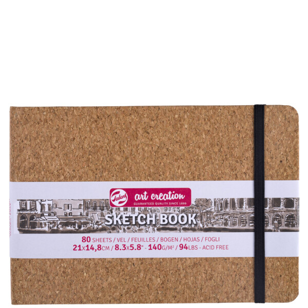 ROYAL TALENS Skizzenbuch Art Creation, 120 x 120 mm, Kork