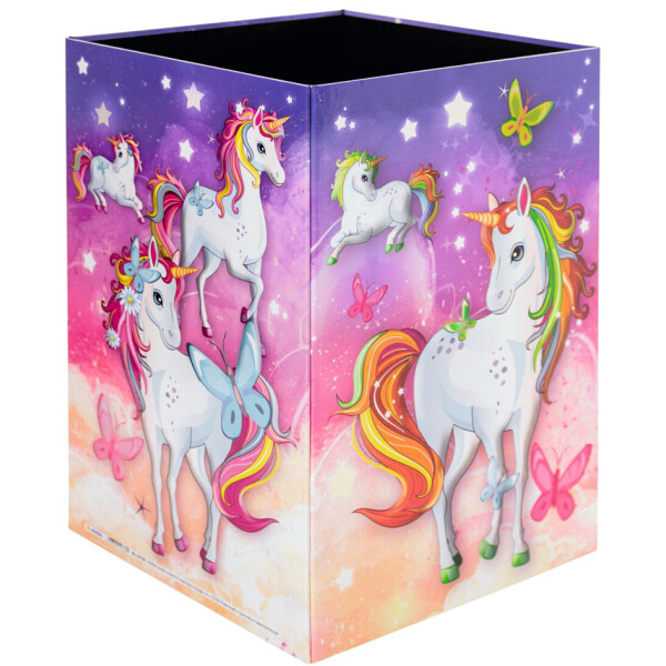 HERMA Papierkorb "Einhorn", Karton