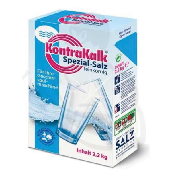 Kontrakalk Sp&uuml;lmaschinensalz, feink&ouml;rnig, 2,2 kg