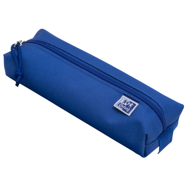 Oxford Schlamper-Etui, Polyester, rechteckig, klein, schwarz
