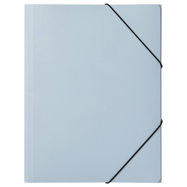 PAGNA Eckspannermappe "Pastell eco", DIN A4, PP, pastellblau