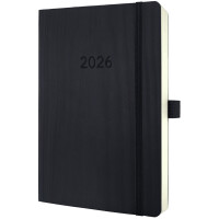 sigel Buchkalender Conceptum 2027, ca. DIN A5, schwarz
