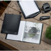 LEITZ Sichtbuch Recycle, A4, PP, mit 40 Hüllen, blau