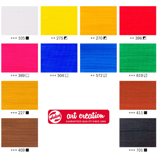 ROYAL TALENS Acrylfarbe Art Creation, 12 ml, 12er Set