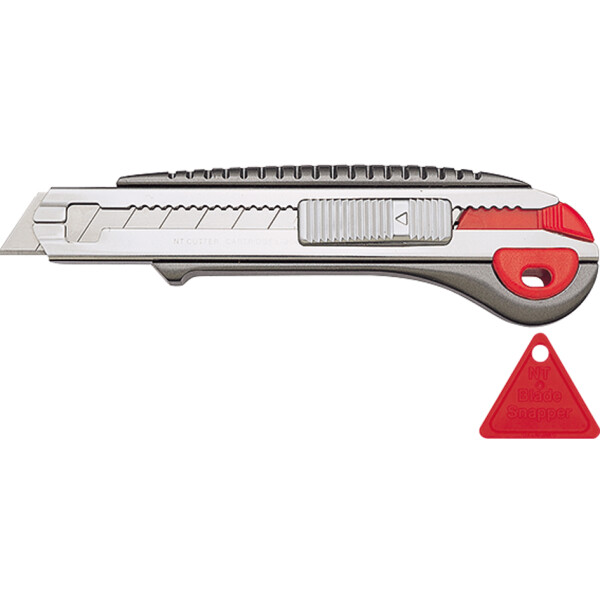 NT Cutter L-2000RP, Aluminium-Gehäuse, 18 mm, anthrazit
