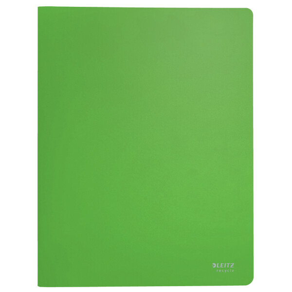 LEITZ Sichtbuch Recycle, A4, PP, mit 40 Hüllen, rot