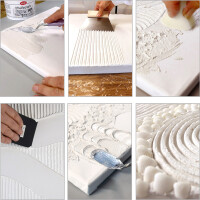ViVA DECOR Strukturpaste grob, weiß, 1.200 g