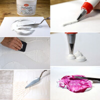 ViVA DECOR Strukturpaste PREMIUM cremig, weiß, 1.000 g