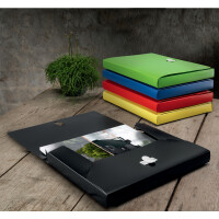 LEITZ Sammelbox Recycle, 30 mm, DIN A4, PP, schwarz