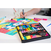 STABILO Fasermaler Pen 68 MAX, 6er Kartonetui ARTY