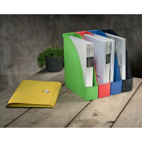 LEITZ Stehsammler Recycle, DIN A4, PS, hellblau