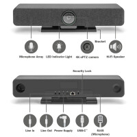 DIGITUS 4K All-In-One Video Bar Pro - Videokonferenz-System