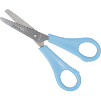 folia Kinder-Bastelschere, rund, für Rechtshänder