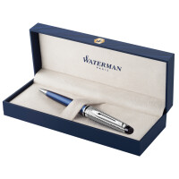 WATERMAN Drehkugelschreiber Expert Deluxe, metall -steingrau