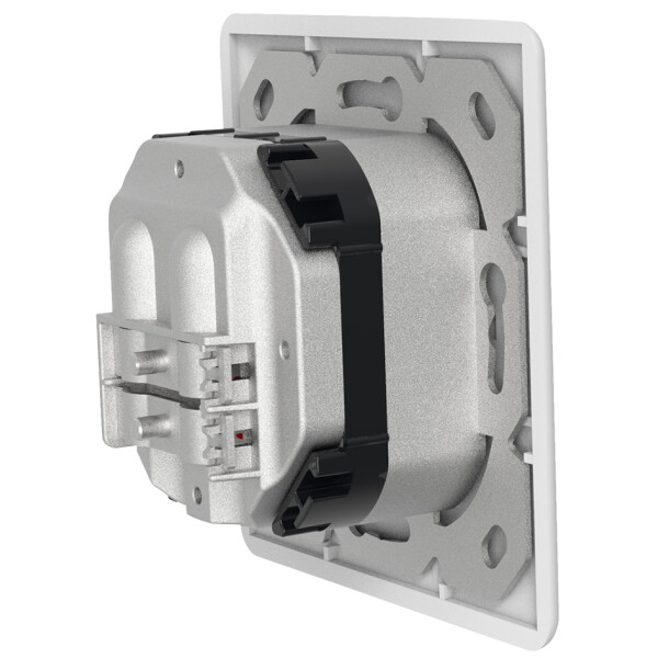 DIGITUS Unterputzdose Kat. 6A, Klasse EA, 2x RJ45, reinweiß