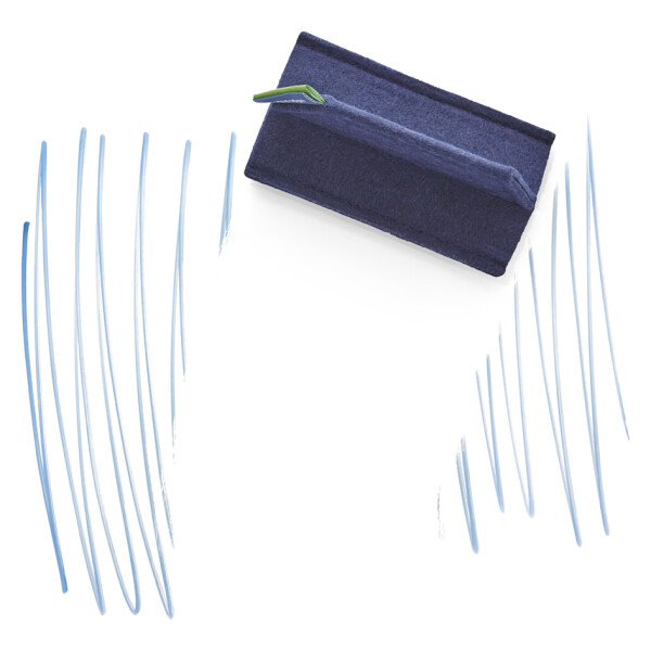 magnetoplan Tafellöscher magnetoWipe "ecoAware", blau