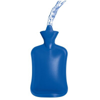 Lifemed Wärmflasche, Fassungsvermögen: 2 l, rot