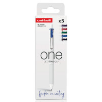 uni-ball Gel-Tintenroller one UMNS 07, 5er Set...