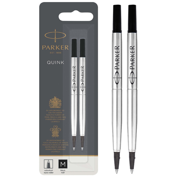 PARKER Rollerballmine QUINK, 0,5 mm, schwarz, im Blister