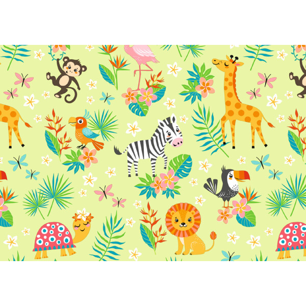 SUSY CARD Geschenkpapier "Birthday Dinos", auf Rolle