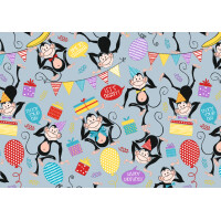 SUSY CARD Geschenkpapier "Birthday Dinos", auf...