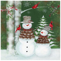PAPSTAR Weihnachts-Motivservietten "Winter Potpourri"